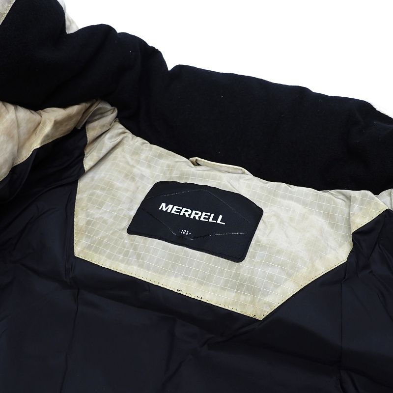 楽天市場】新品 MERRELL ダウンジャケット 【サイズ：XL】 ベージュ