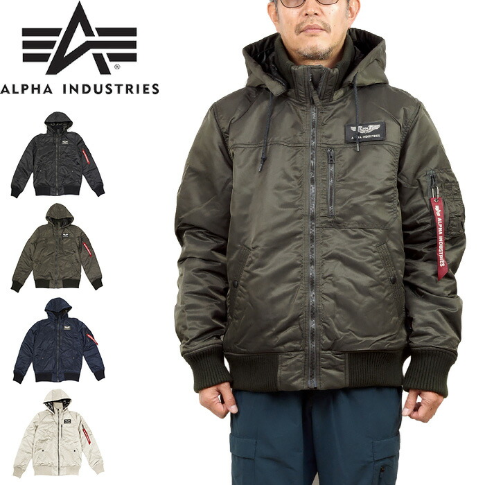 楽天市場】ALPHA INDUSTRIES アルファ インダストリーズ TA1672 HOODED