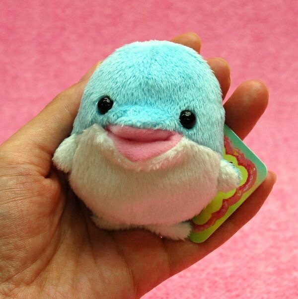 楽天市場】mini beans イルカ/いるか サイズ:8.5cm ふわふわ もちもち