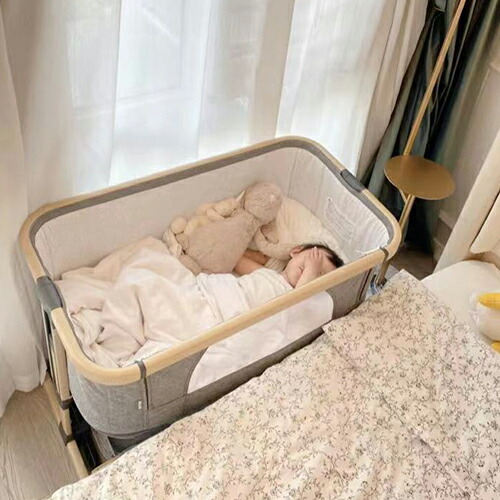 楽天市場】HZDMJ ベビーベッド 折りたたみ おすすめ 添い寝ベッド