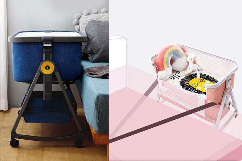 楽天市場】HZDMJ ベビーベッド 折りたたみ おすすめ 添い寝ベッド