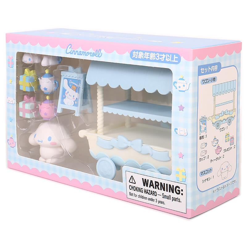 楽天市場】シナモロール ドール＆ワゴン ままごと お店屋さんごっこ