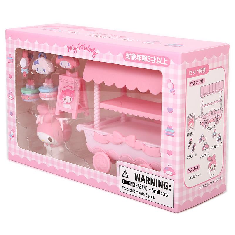 楽天市場】マイメロディ ドール＆ワゴン ままごと お店屋さんごっこ