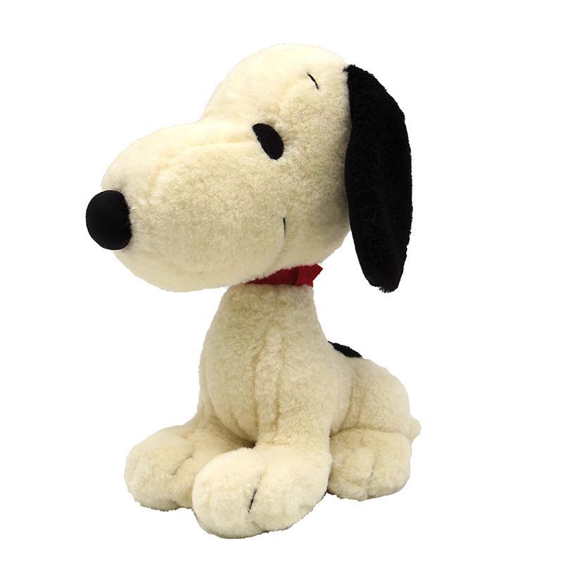 楽天市場】スヌーピー ぬいぐるみ レトロおすわり M : キューティー
