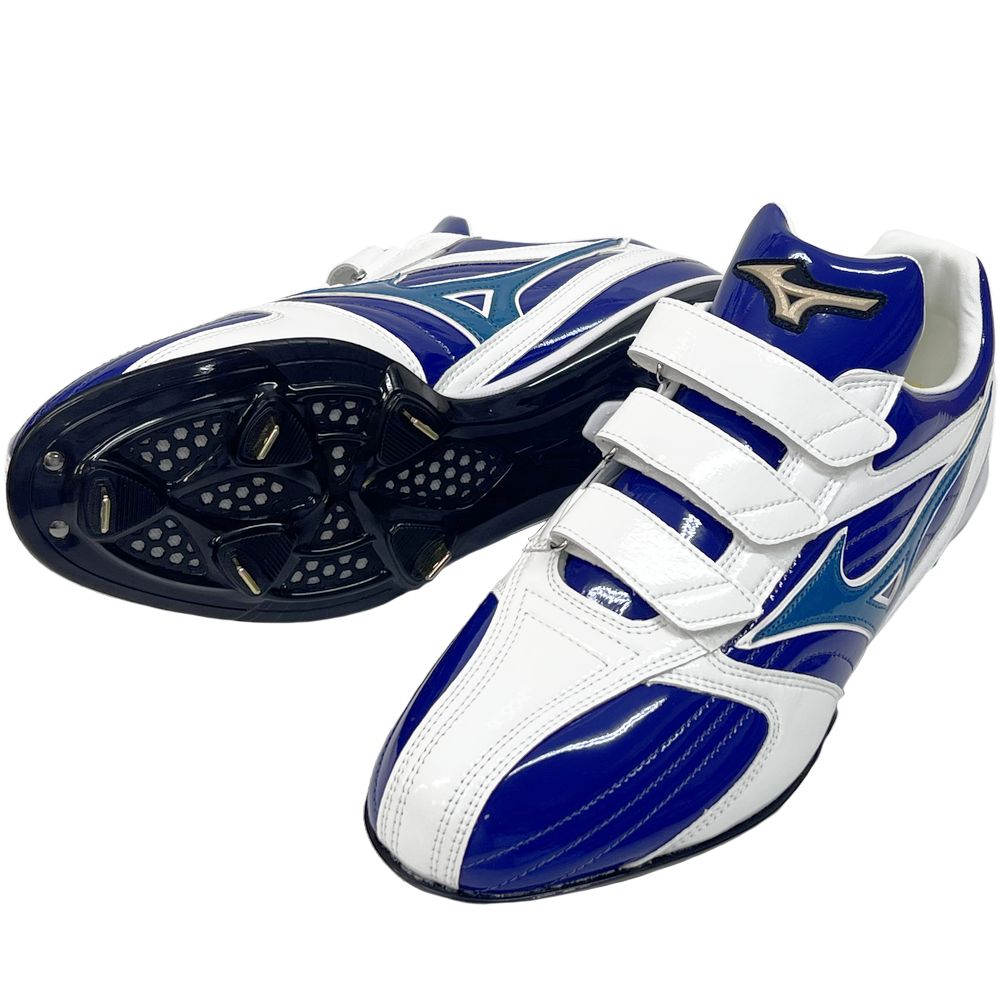 楽天市場】【サイズ交換送料無料】マリンブルー×ホワイト ミズノ 野球