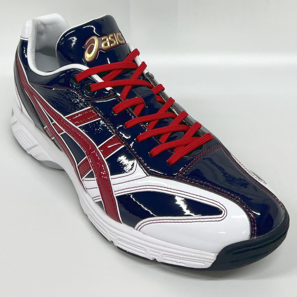 楽天市場】【サイズ交換送料無料】ネイビー×ワインレッド アシックス