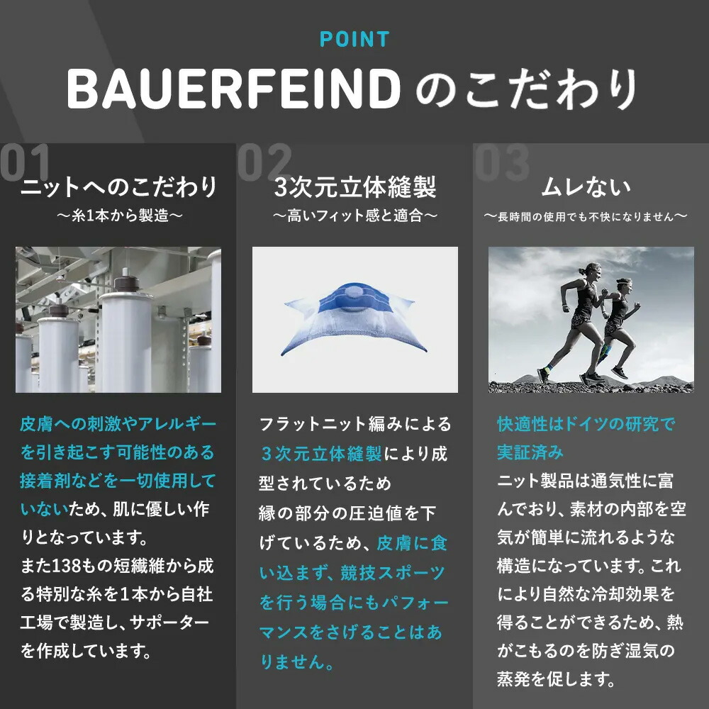 楽天市場】公式【BAUERFEIND】 バウアーファインド 肘用サポーター