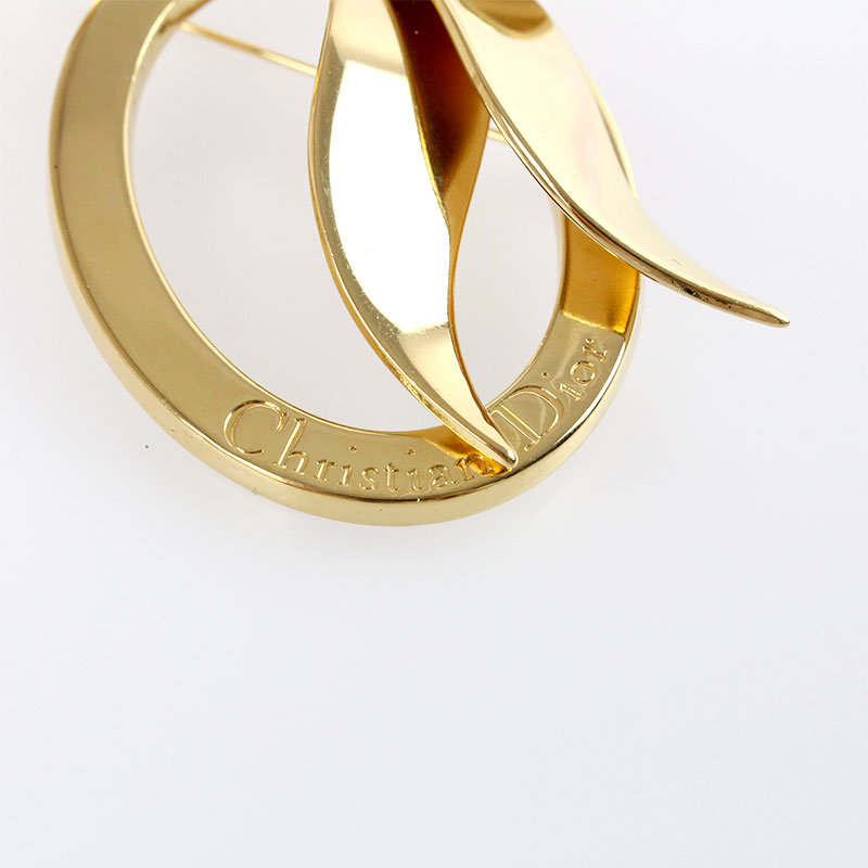 楽天市場】極美品 クリスチャンディオール Christian Dior ロゴ リボン