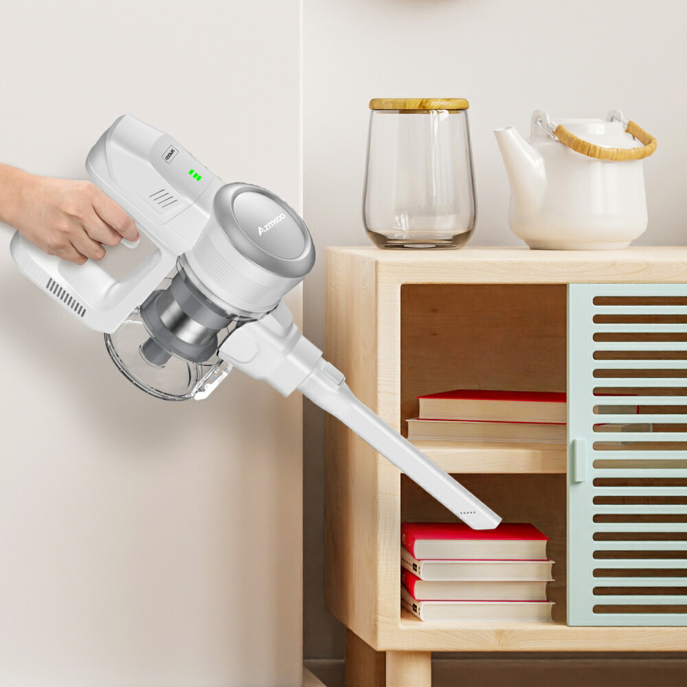 楽天市場】【在庫一掃】掃除機 コードレス 26000強吸引力 強弱切替