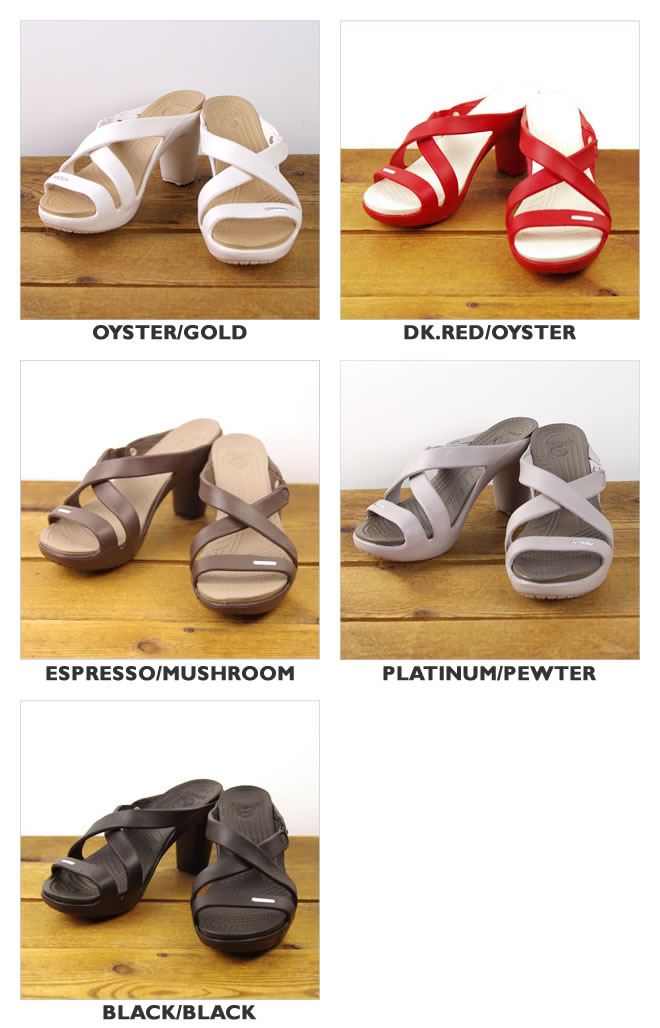 楽天市場】クロックス/CROCS サイプラス4ヒールW ヒールサンダル