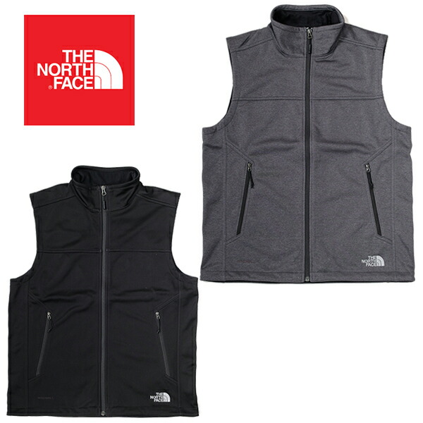 USA古着】ノースフェイスソフトシェルベスト3XLグレービック刺繍ドロー