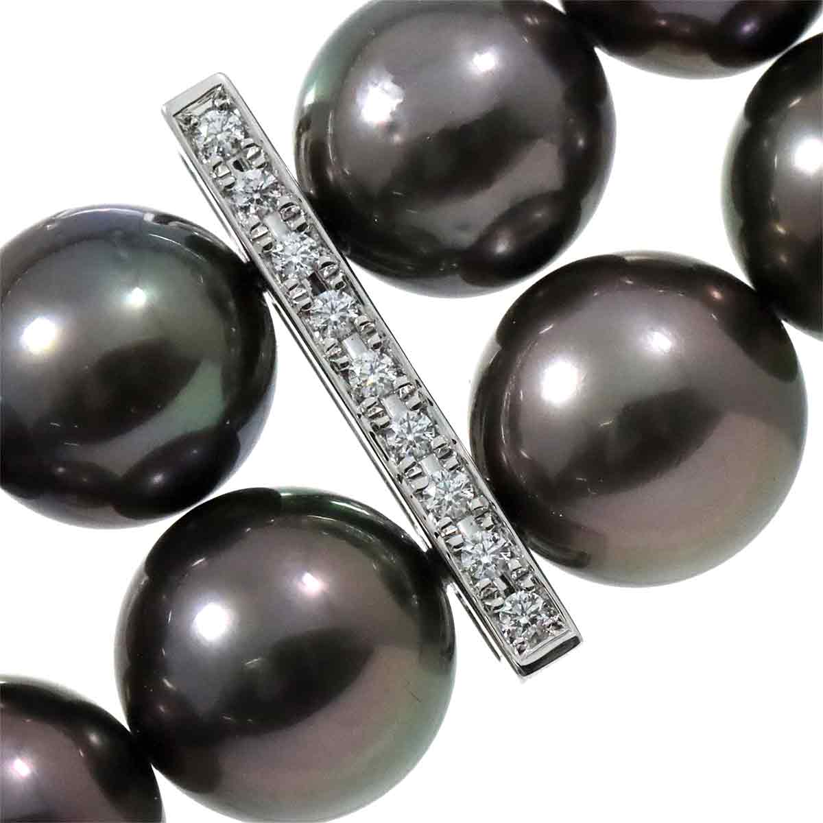 楽天市場】【新品同様】 ミキモト MIKIMOTO 黒蝶真珠 12.1-8.9mm