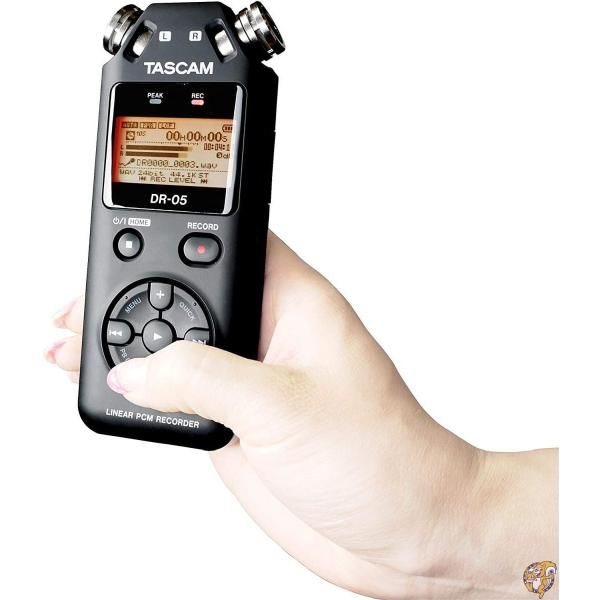 楽天市場】TASCAM リニアPCMレコーダー ブラック DR-05 送料無料