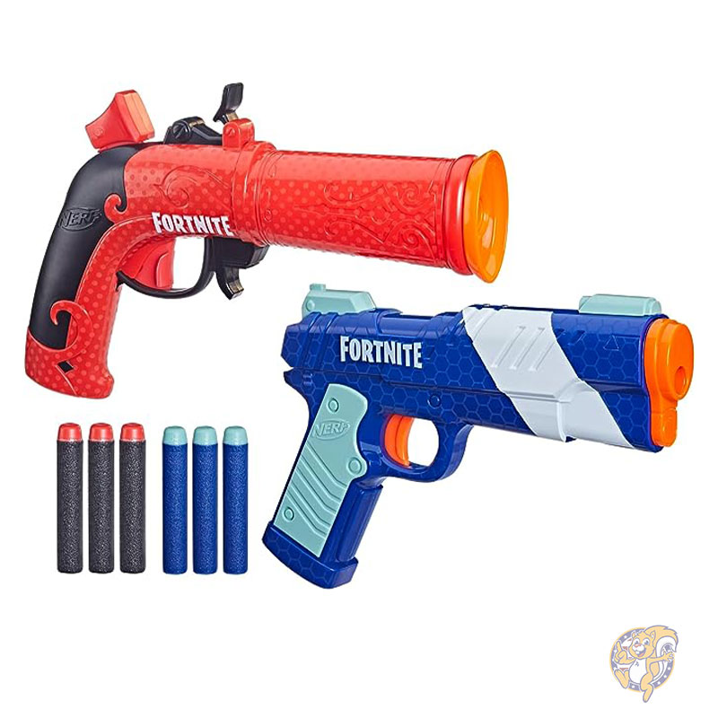 楽天市場】NERF ナーフ フォートナイト デュアルパック ブラスター 2