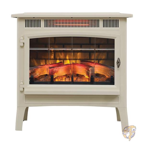 楽天市場】電気暖炉ストーブ 赤外線 3D 炎効果付き ヒーター