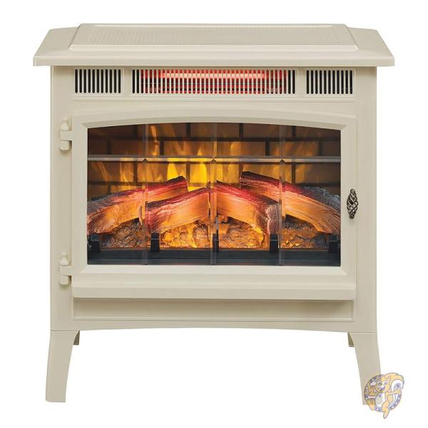 楽天市場】電気暖炉ストーブ 赤外線 3D 炎効果付き ヒーター