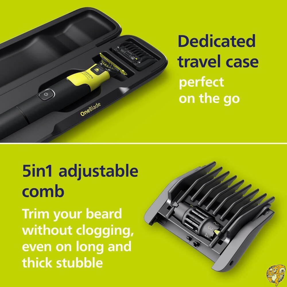 楽天市場】Norelco Philips OneBlade 360 接続ハイブリッドフェイス+