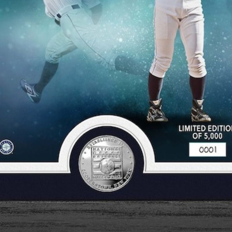 楽天市場】イチロー 鈴木 米野球殿堂入記念コイン 額縁入り アメリカ