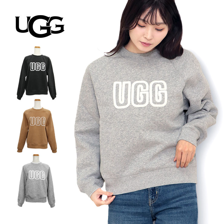 楽天市場】アグ UGG Logo Crewneck レディース スウェット 1171477