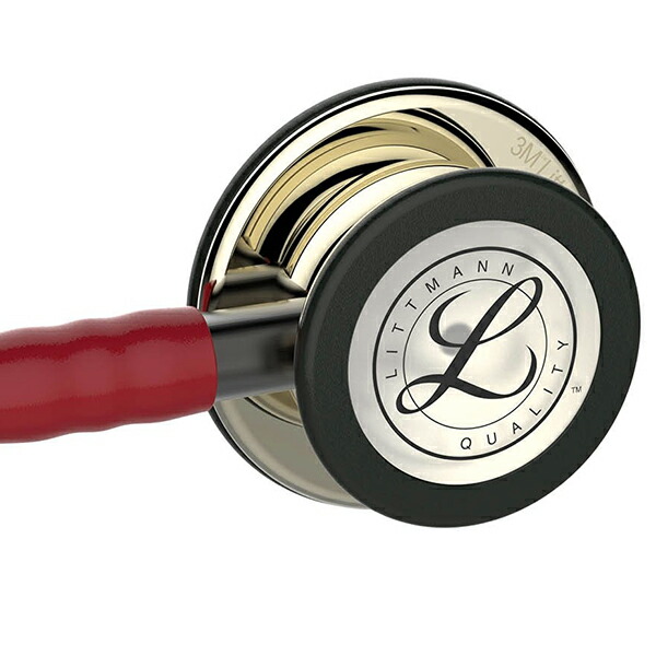 楽天市場】リットマン 聴診器 クラシック3 シャンパン/バーガンディ