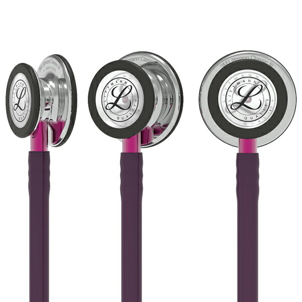 楽天市場】リットマン 聴診器 クラシック3 プラム/ピンクステム/ミラー
