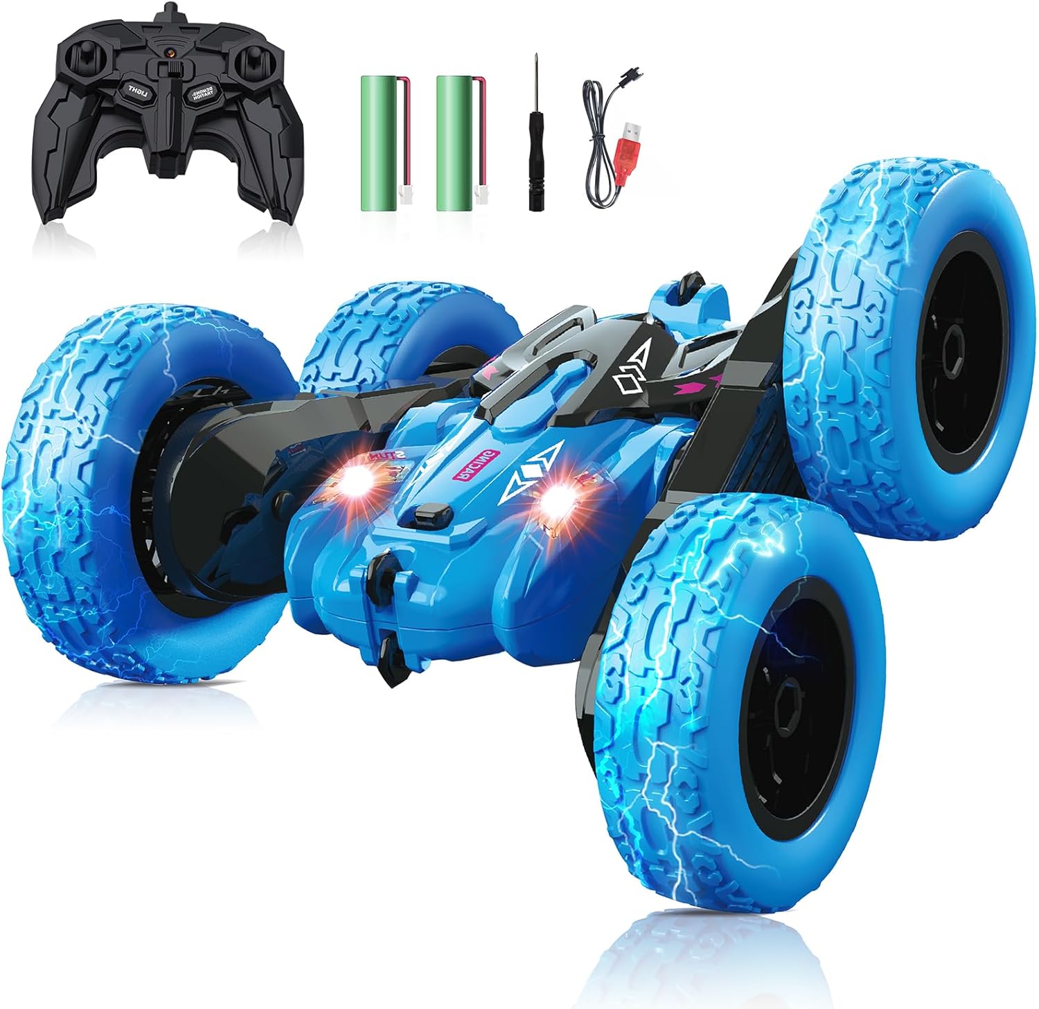 楽天市場】【2025年昇級版】ラジコンカー 子供向け スタントカー 360度