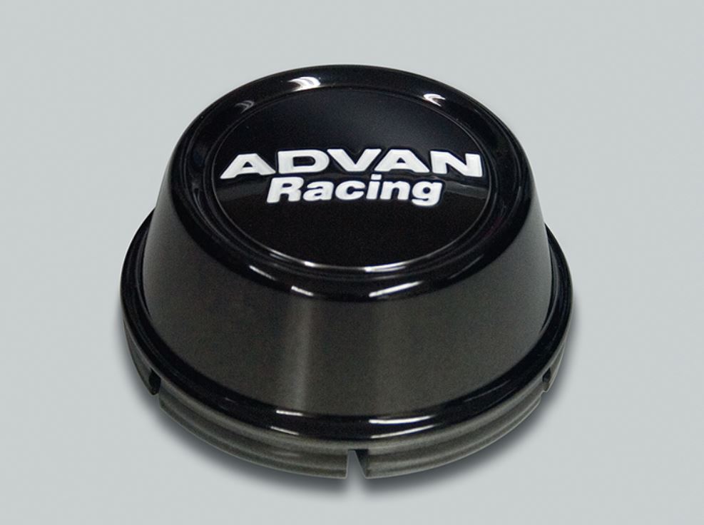 楽天市場】advan racing センターキャップ ハイパーブラックの通販