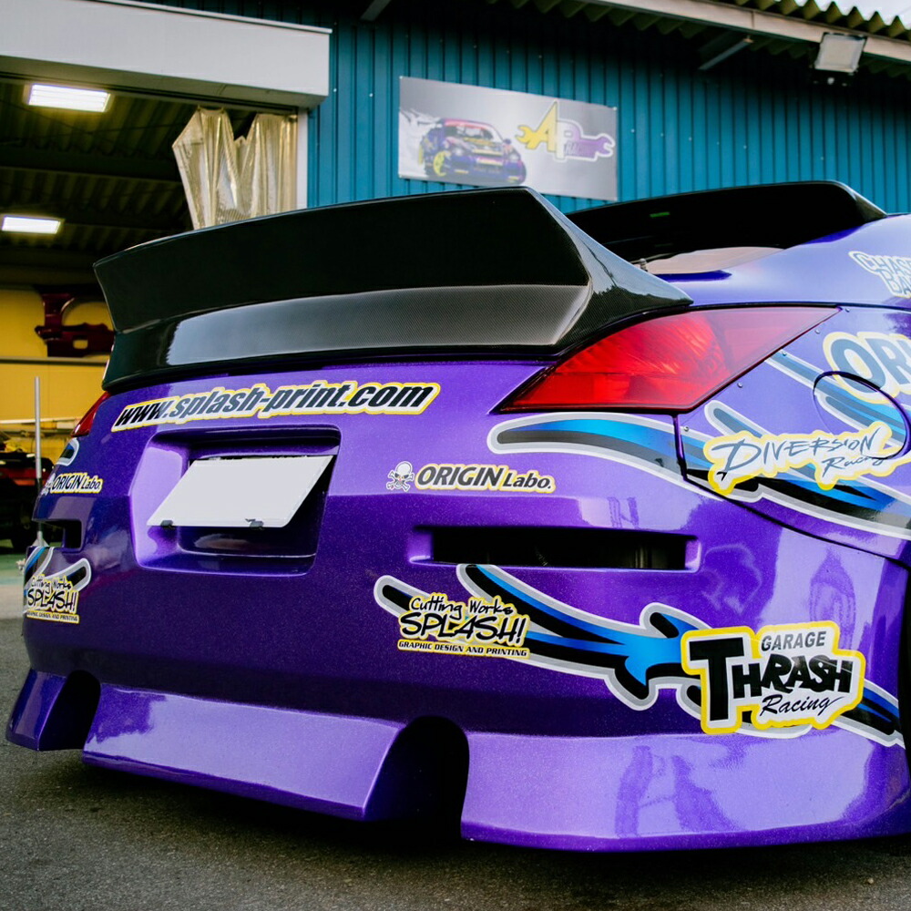 楽天市場】Z33 フェアレディZ | ルーフウイング FRP : パーツパーク