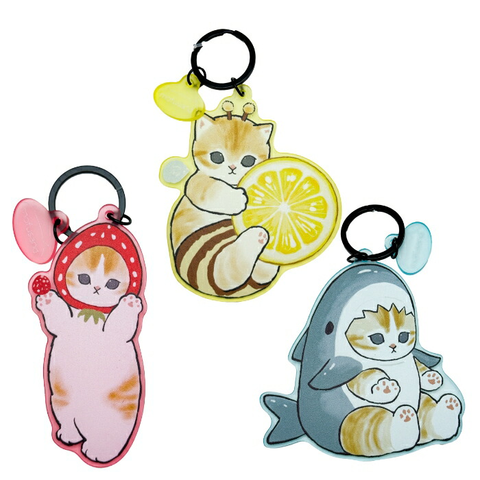 楽天市場】mofusand マット染色キーホルダー もふさんど モフサンド 猫