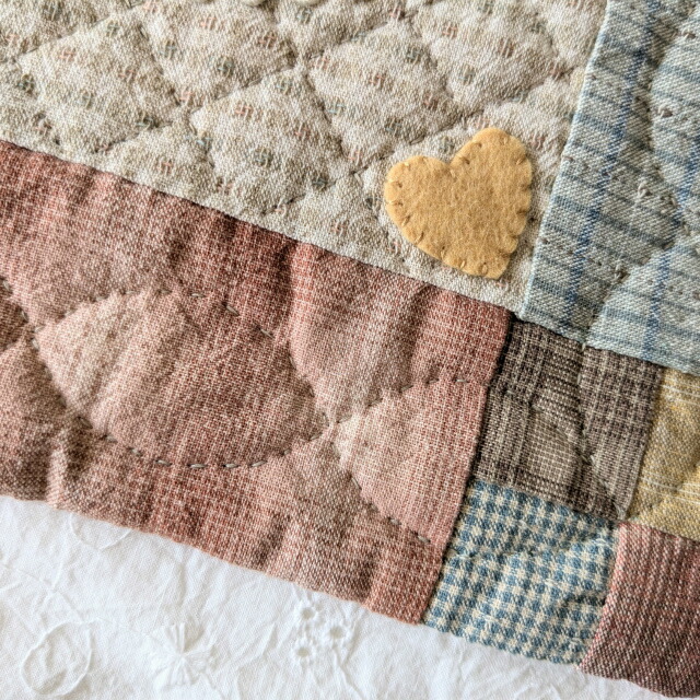 楽天市場】パッチワーク完成品 スーちゃんとビリー君のミニ