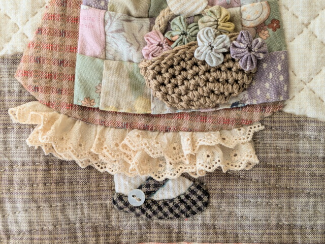 楽天市場】パッチワークキット スーちゃんのタペストリー パッチワーク