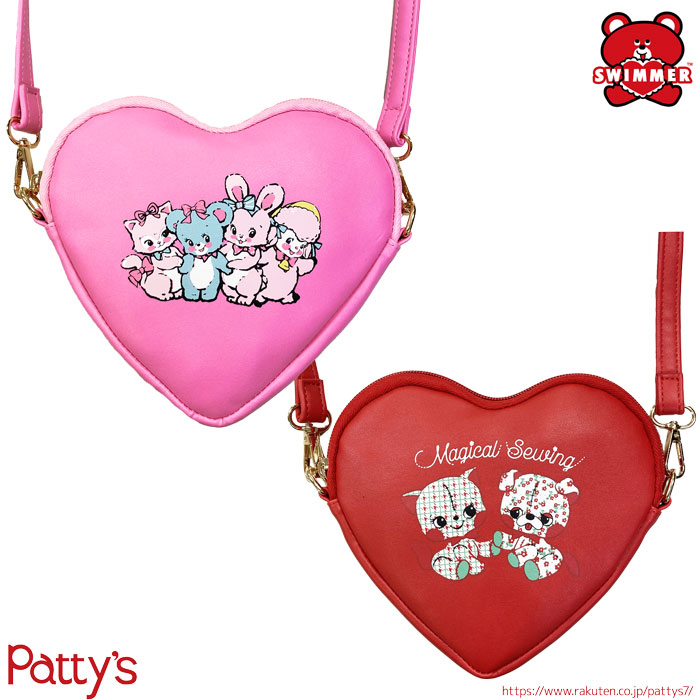 楽天市場】【スイマー】ハート型ポシェット【SWIMMER】SWM-231-232