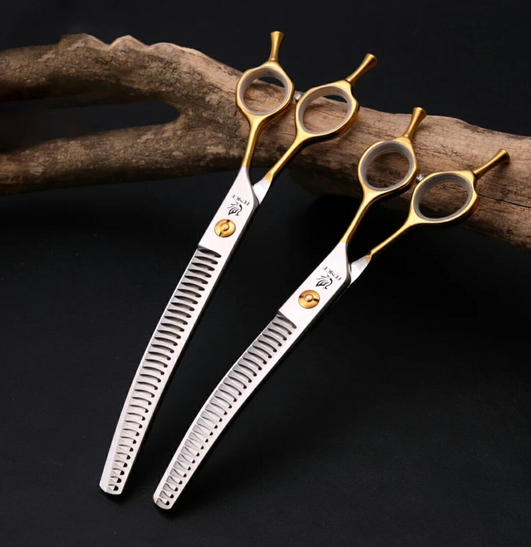 楽天市場】カーブセニング すきバサミ シザー はさみ 犬 猫 ペット