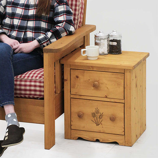 楽天市場】北欧 サイドテーブル ナイトテーブル カントリー調 ミニ