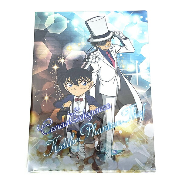 楽天市場】名探偵コナン 江戸川コナン＆怪盗キッド メタリッククリア