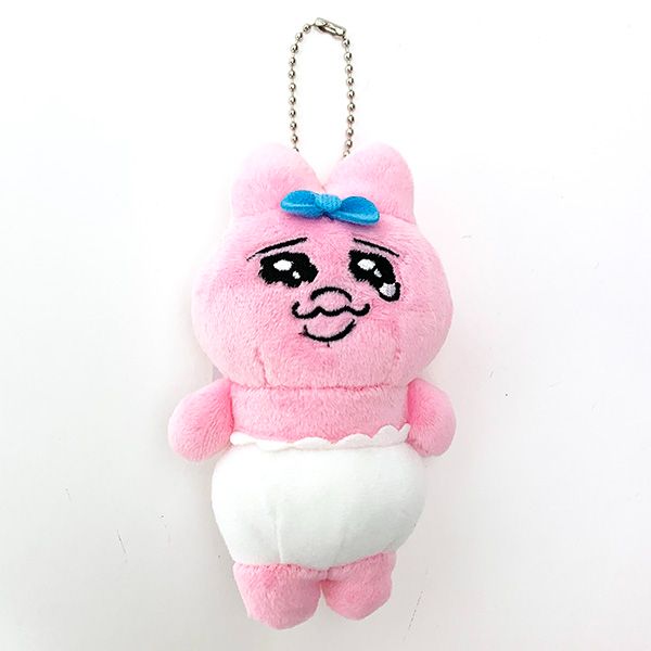 楽天市場】おぱんちゅうさぎ マスコット ぬいぐるみ キーホルダー