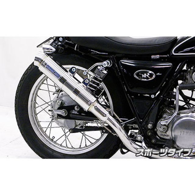 楽天市場】ウイルズウィン SR400（FI車）用 バンガードマフラー