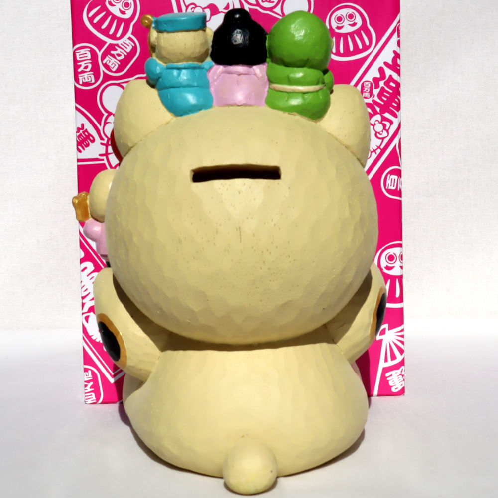 楽天市場】あすなろ舎 ハローキティ 開運 貯金箱 七福神 20588