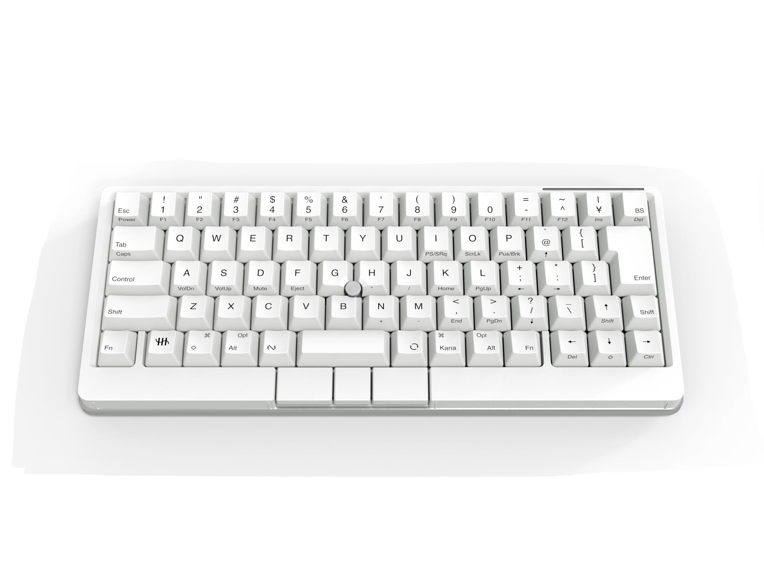 楽天市場】HHKB Studioキートップセット(雪) 日本語配列／黒印字