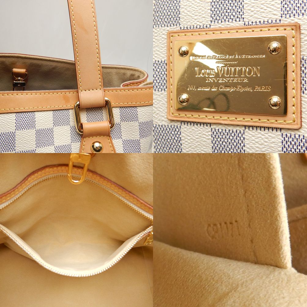 楽天市場】LOUIS VUITTON ルイヴィトン ダミエ アズール ハムステッド