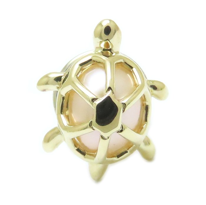 楽天市場】MIKIMOTO ミキモト ピンブローチ カメモチーフ パール 真珠