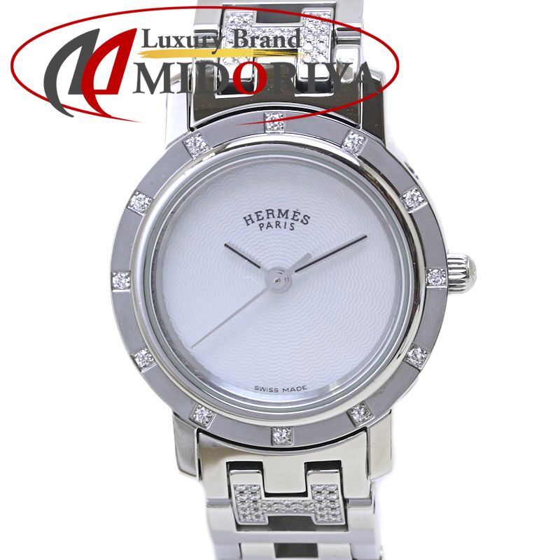 楽天市場】腕時計 レディース HERMES エルメス クリッパー ナクレ 旧