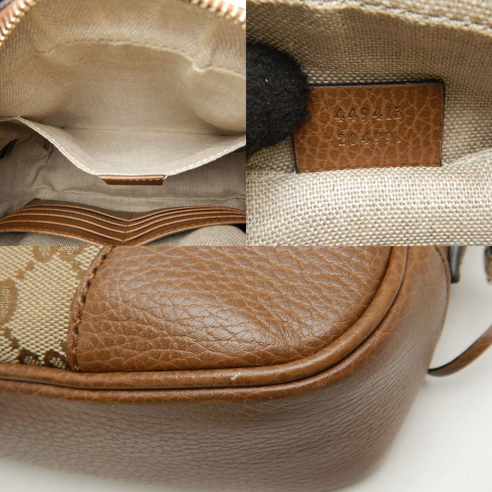 楽天市場】GUCCI グッチ 449413 ショルダーバッグ GGキャンバス x