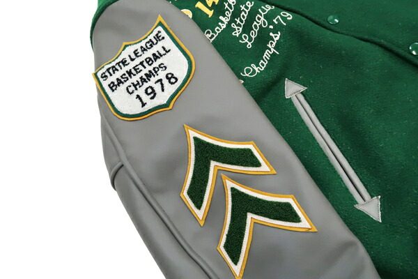 楽天市場】ホワイツビル スタジャン WV15166 Whitesville メルトン x