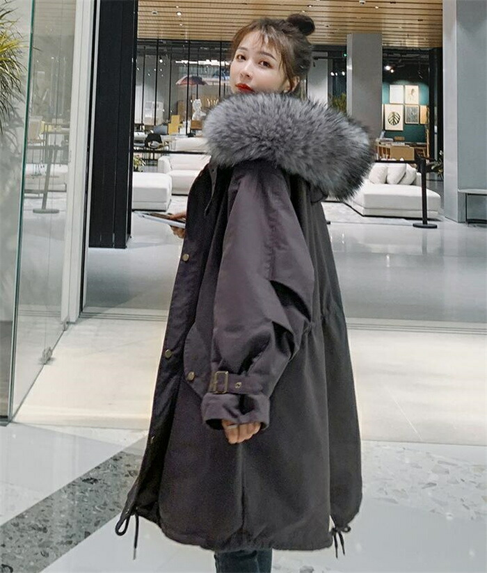 楽天市場】モッズコート レディース 裏ボア コート フェイクファー