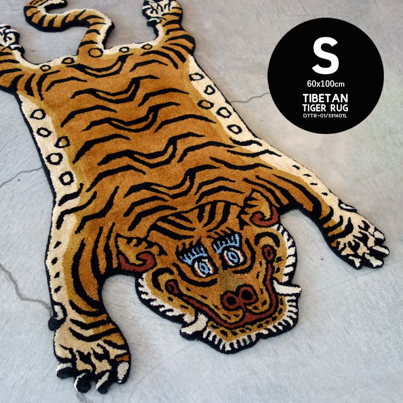 楽天市場】【 S 】 チベタンタイガーラグ Tibetan Tiger Rug Sサイズ