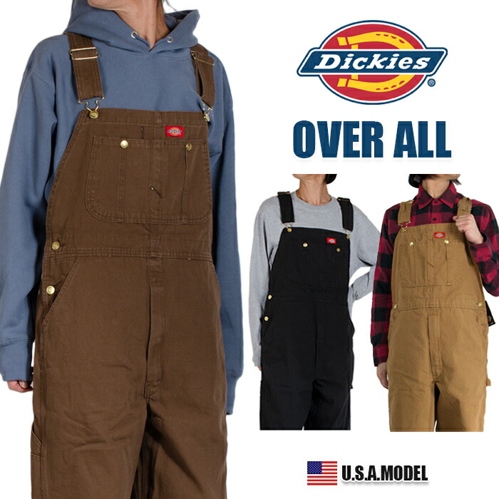 楽天市場】ディッキーズ Dickies オーバーオール ダック メンズ USA