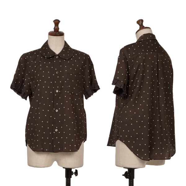 楽天市場】フリル ブラウス（ブランドコムデギャルソン）の通販