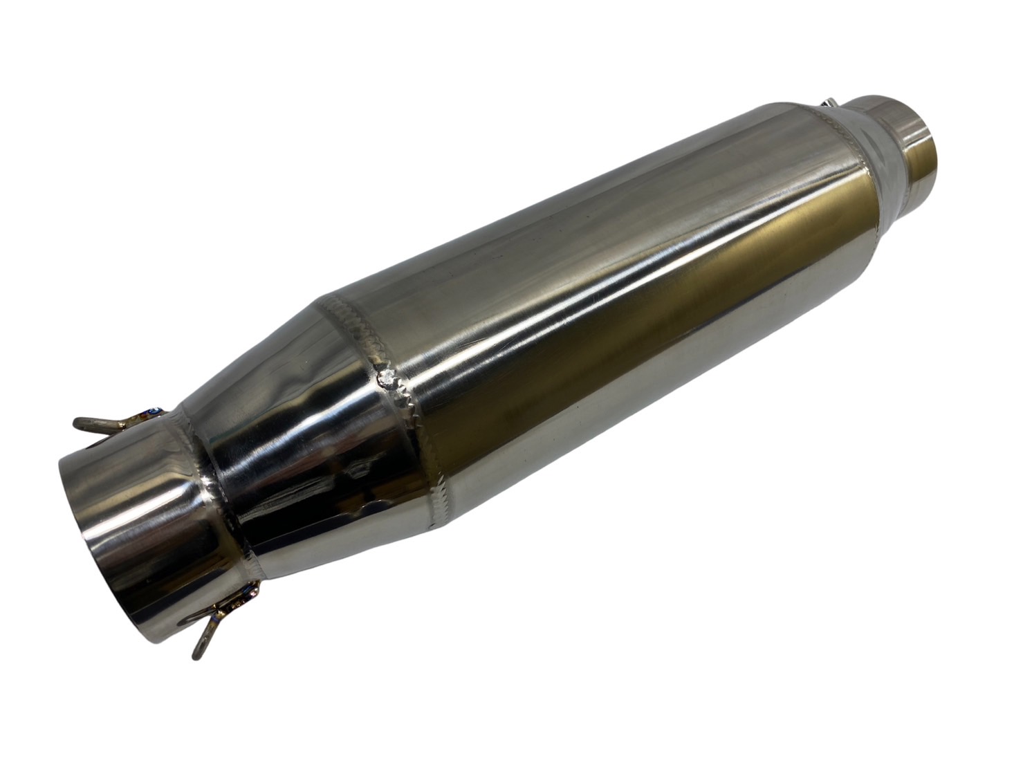 楽天市場】チタン サイレンサー 60.5パイ 汎用 60パイマフラー用