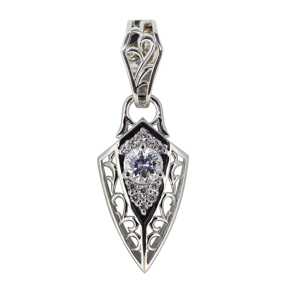 楽天市場】ペンダントトップ 喜平用 プラチナ ネックレス ダイヤモンド